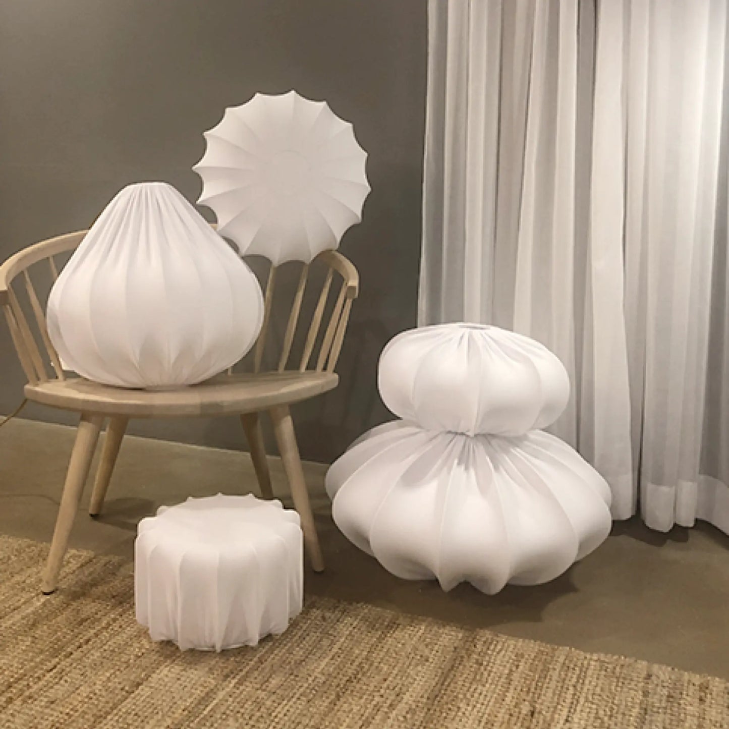 PR Home Rosa Takskärm 60cm, Vit