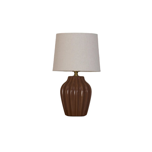 PR Home Lyon Bordslampa 31cm, Brun