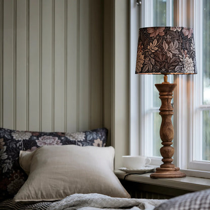PR Home Lodge Bordslampa, Dahlia Brun
