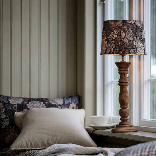 PR Home Lodge Bordslampa, Dahlia Brun