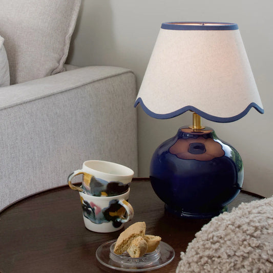 PR Home Nell Bordslampa 34 cm, Djupblå