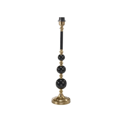 PR Home Abbey Lampfot 60cm, Svart/antikmäss