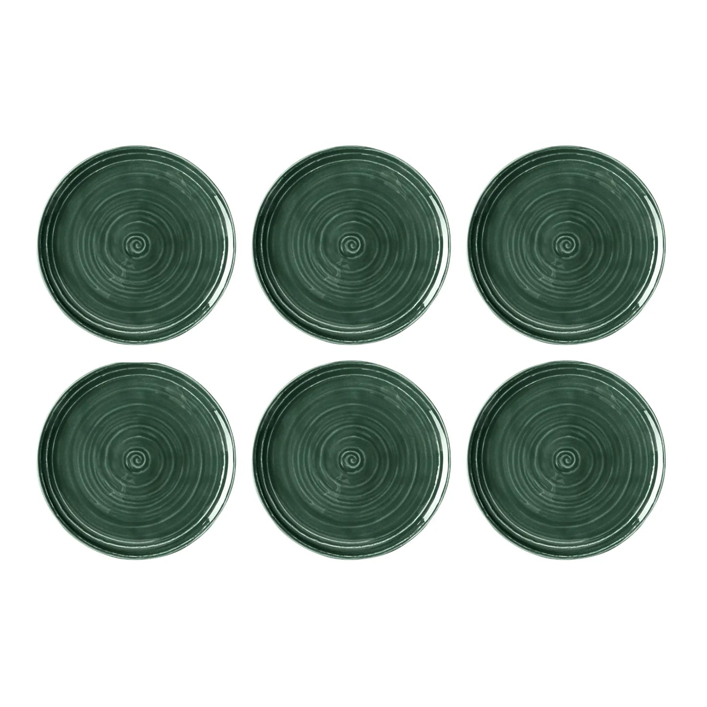 Seltmann Weiden Terra Tallrik 17,5 cm 6-pack, Mossgrön