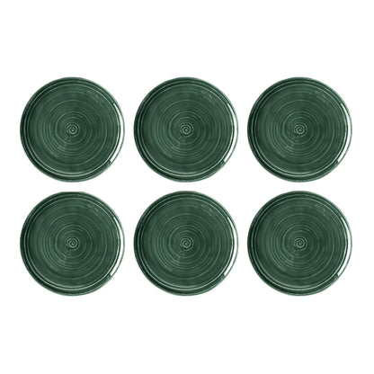Seltmann Weiden Terra Tallrik 17,5 cm 6-pack, Mossgrön