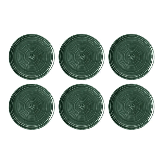 Seltmann Weiden Terra Tallrik 17,5 cm 6-pack, Mossgrön