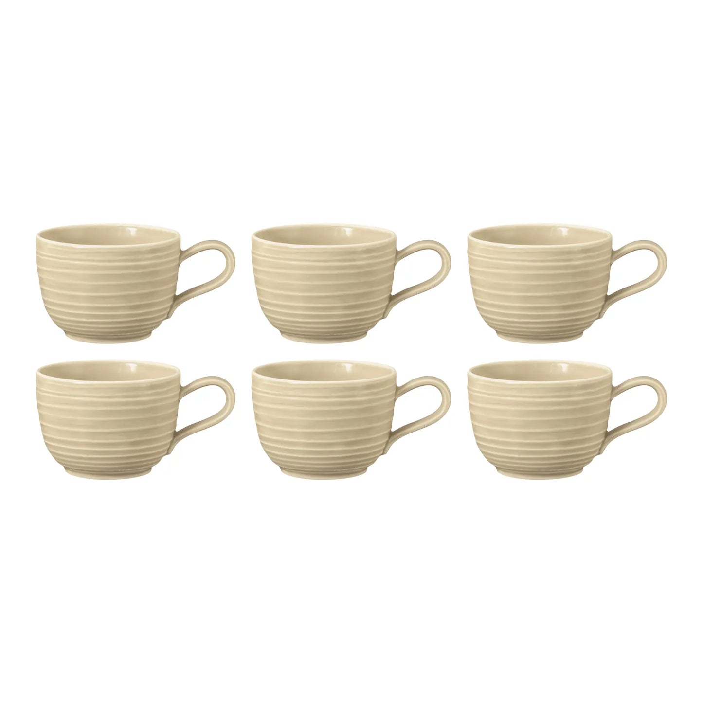 Seltmann Weiden Terra Kopp 0,20 l 6-pack, Sandbeige