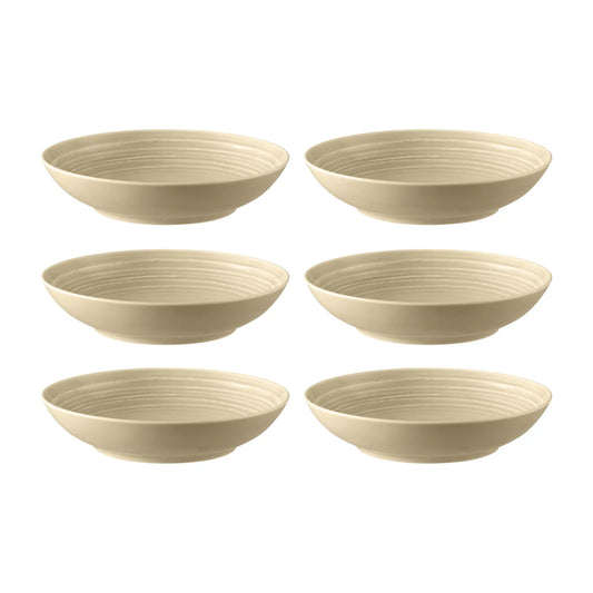 Seltmann Weiden Terra Tallrik Djup 21 cm 6-pack, Sandbeige