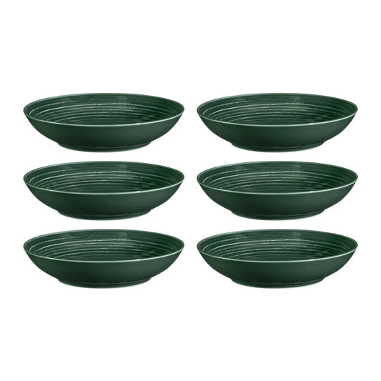 Seltmann Weiden Tallrik Terra Djup 21 cm 6-pack, Mossgrön
