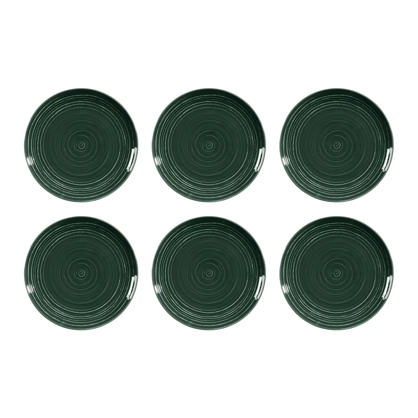 Seltmann Weiden Tallrik Terra 22,5 cm 6-pack, Mossgrön