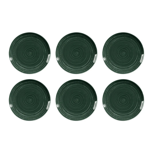 Seltmann Weiden Tallrik Terra 22,5 cm 6-pack, Mossgrön