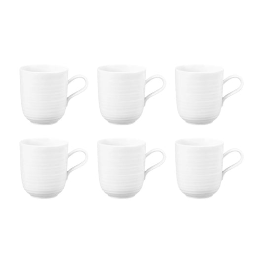 Seltmann Weiden Terra Mugg 0,40 ltr 6-pack, Vit