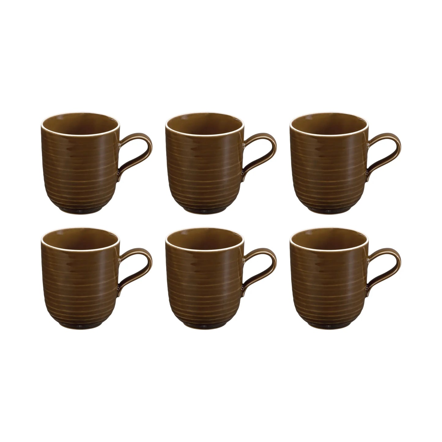 Seltmann Weiden Terra Mugg 0,40 ltr 6-pack, Brun