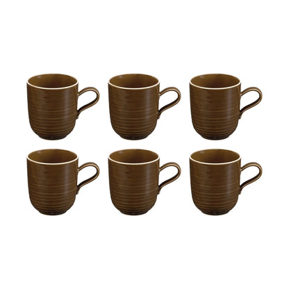 Seltmann Weiden Terra Mugg 0,40 ltr 6-pack, Brun