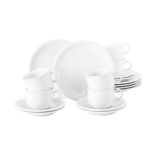 Seltmann Weiden Compact Kaffeservis 18 delar, Vit