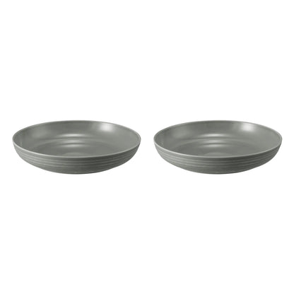Seltmann Weiden Terra Skål 28 cm 2-pack, Pärlgrå