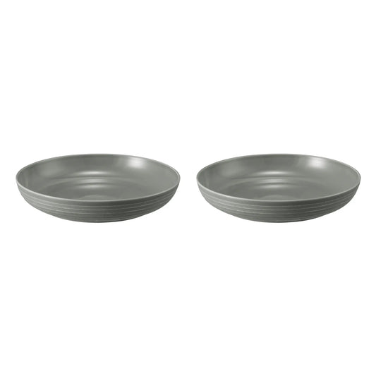 Seltmann Weiden Terra Skål 28 cm 2-pack, Pärlgrå