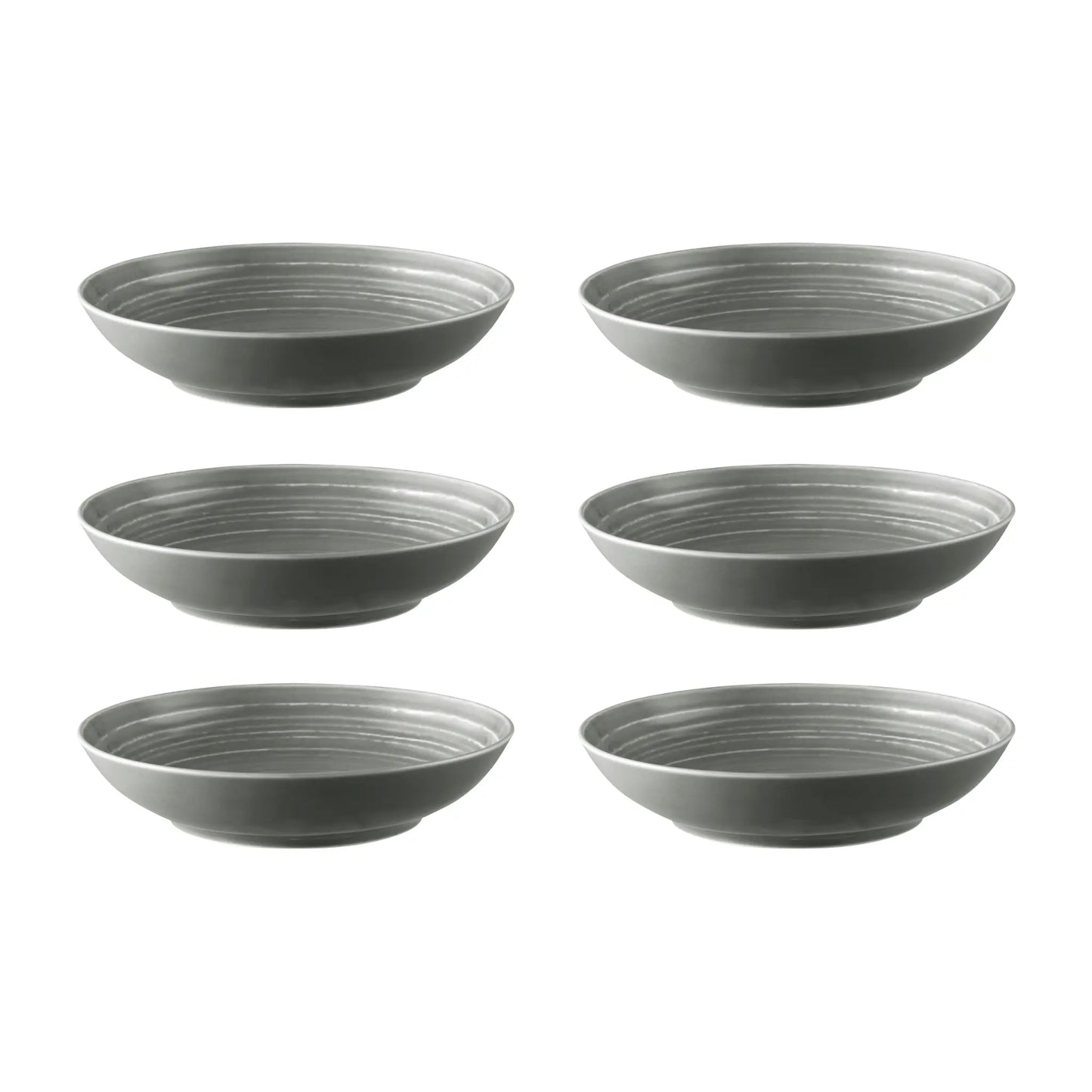 Seltmann Weiden Terra Tallrik Djup 21 cm 6-pack, Pärlgrå