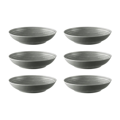 Seltmann Weiden Terra Tallrik Djup 21 cm 6-pack, Pärlgrå