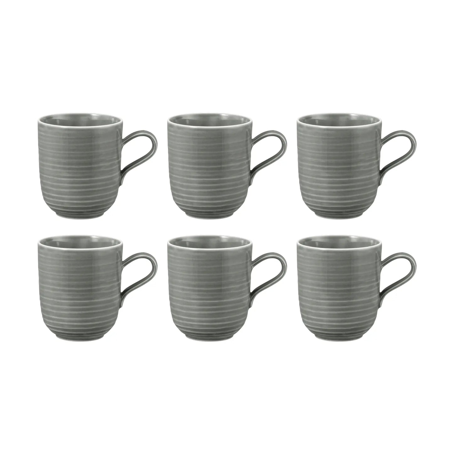 Seltmann Weiden Terra Mugg 0,40 ltr 6-pack, Pärlgrå
