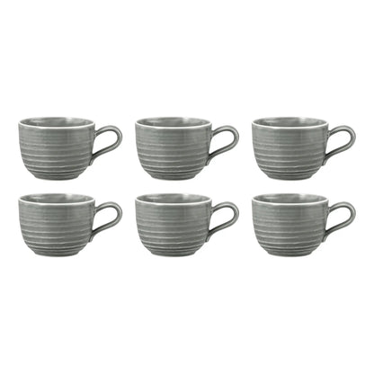 Seltmann Weiden Terra Kopp 0,26 ltr 6-pack, Pärlgrå