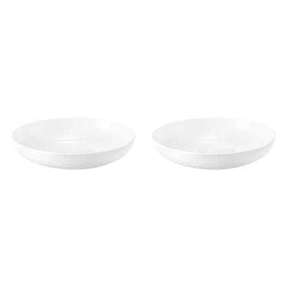 Seltmann Weiden Terra Skål 28 cm 2-pack, Vit