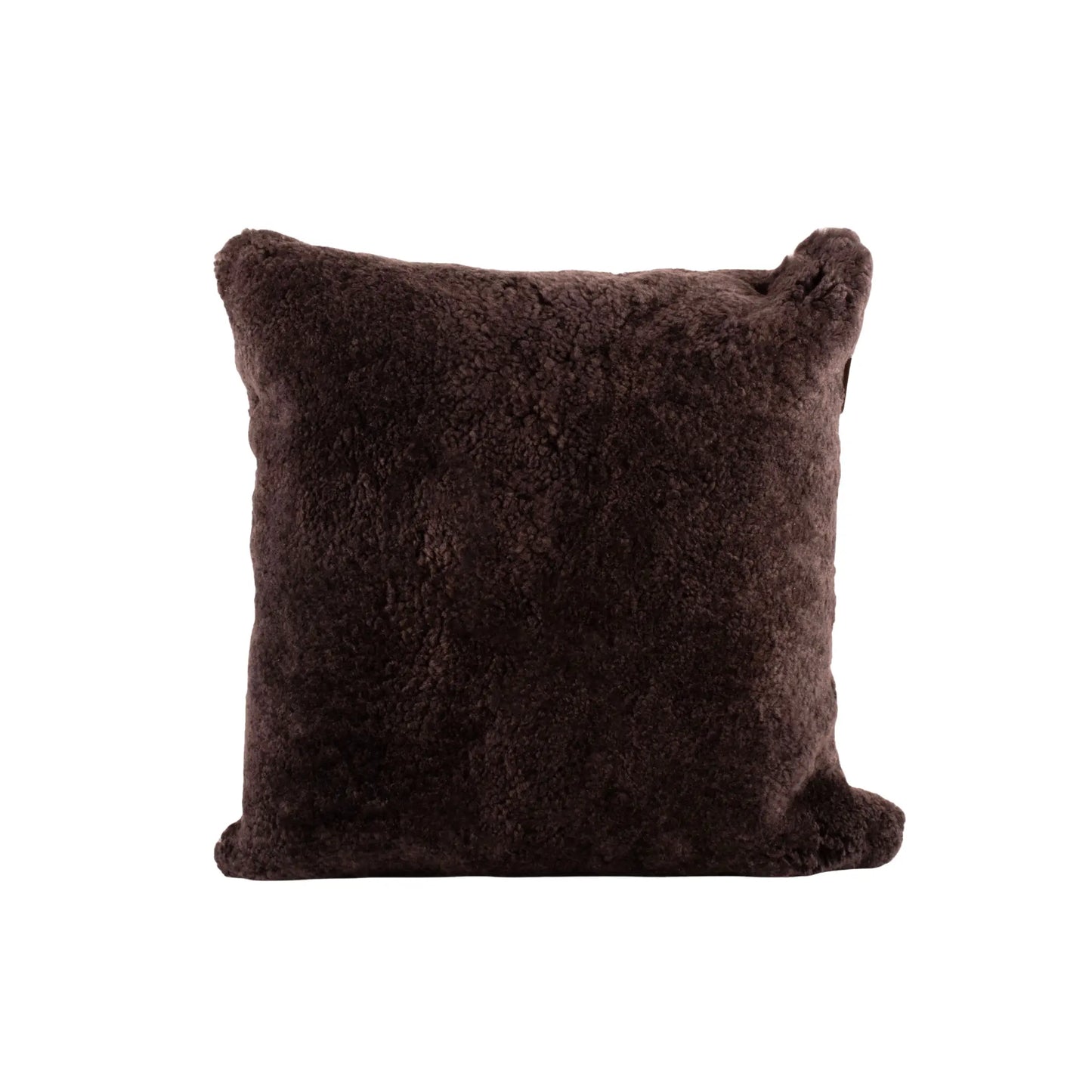 Shepherd of Sweden, Lina Fårskinnskudde, Ullbaksida, Dark Brown-Silvra Home