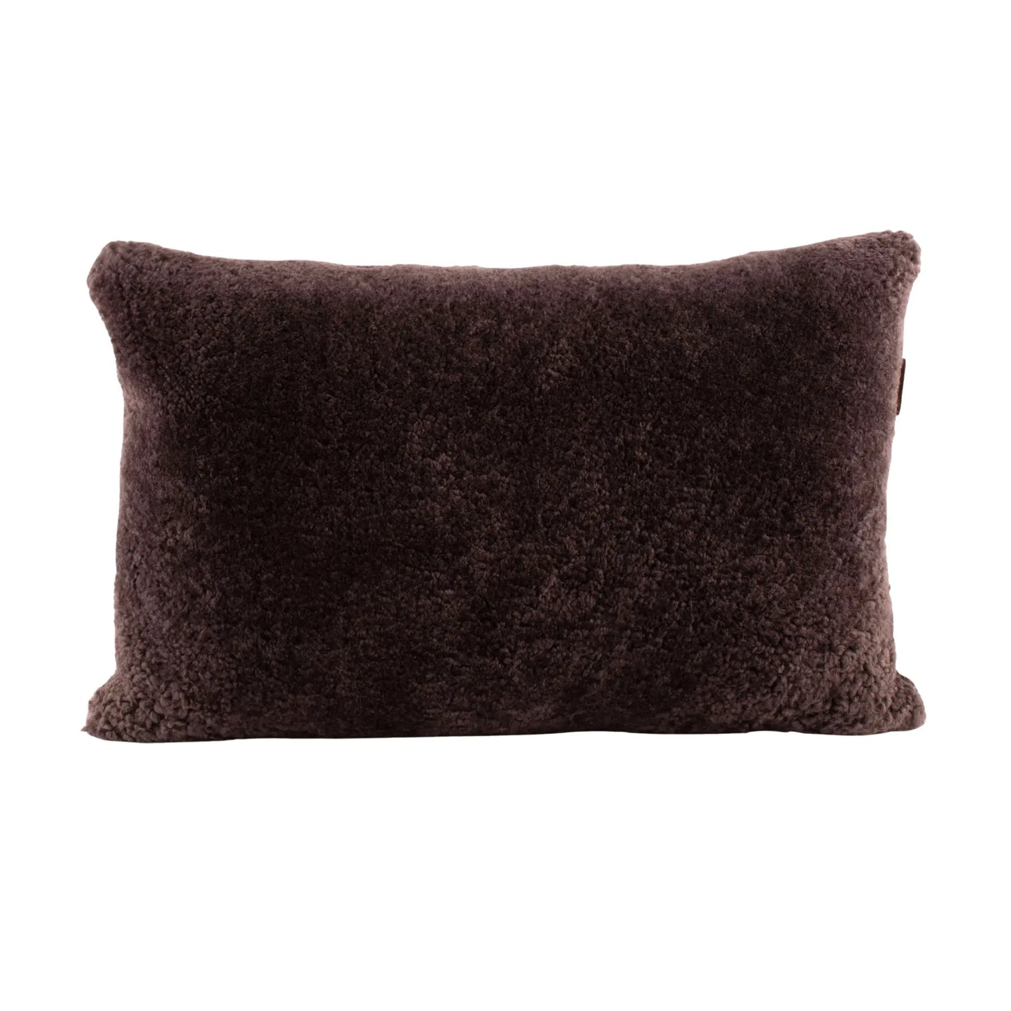 Shepherd of Sweden, Lina Fårskinnskudde, Ullbaksida, Dark Brown-Silvra Home