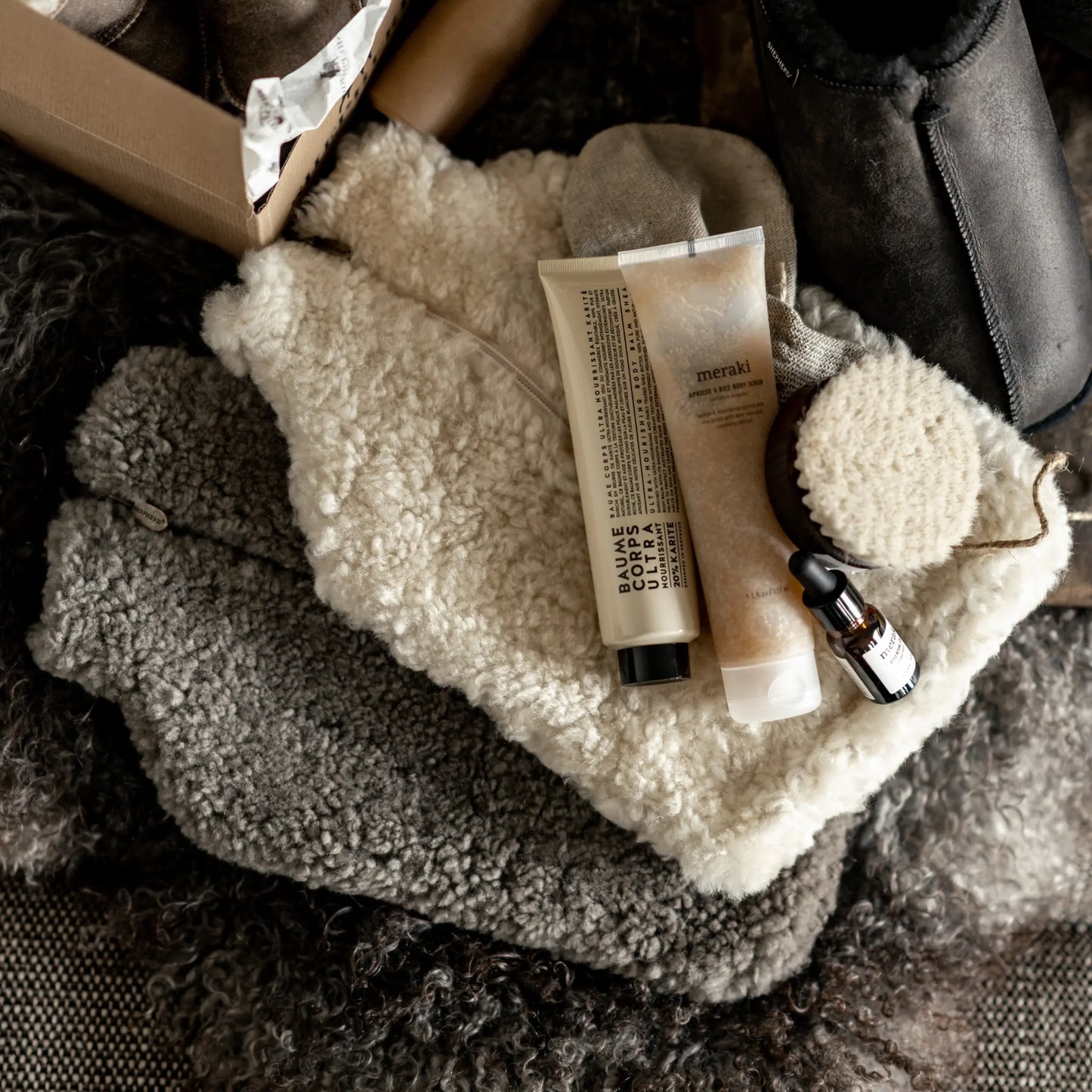 Shepherd of Sweden Kerri Fodral Flaska, Creme