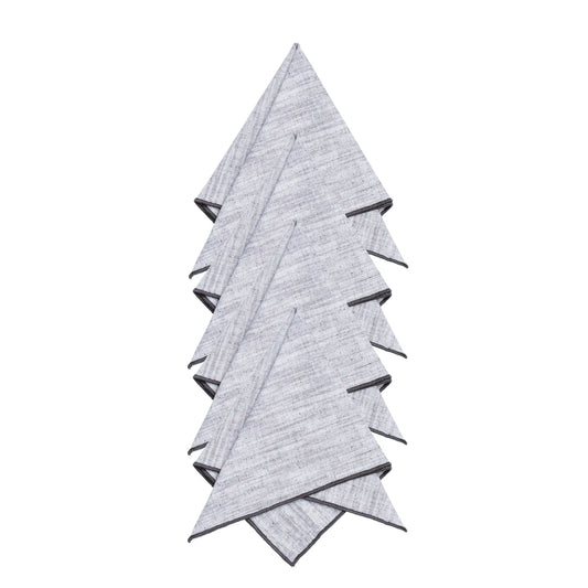 Svanefors Sabina Servett 4P 45x45cm, Asfalt