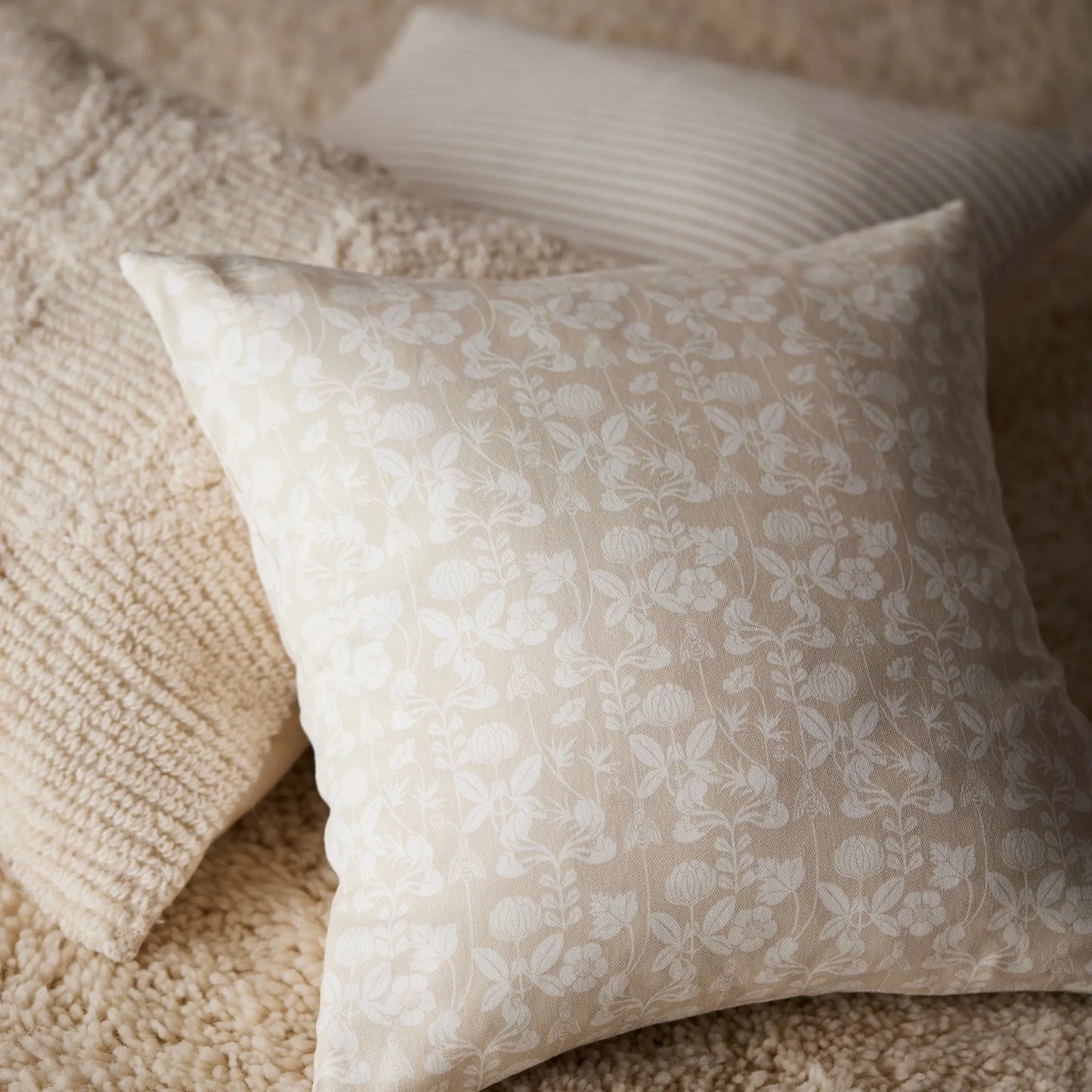 Svanefors De Mina Kuddfodral 45x45cm, Beige