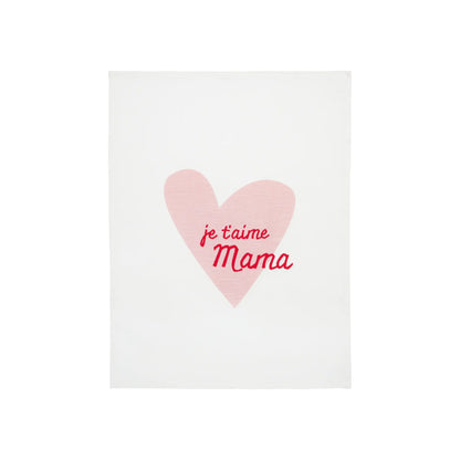 Svanefors Mama Kökshandduk 50x70cm, Rosa