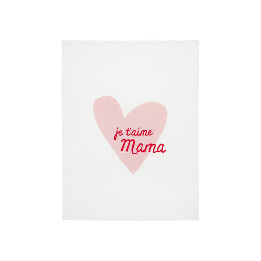 Svanefors Mama Kökshandduk 50x70cm, Rosa
