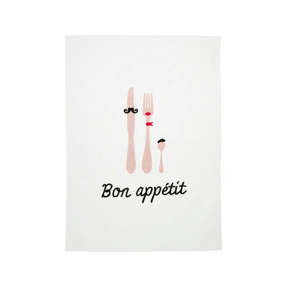 Svanefors Bon Appetit Kökshandduk 50x70cm, Rosa