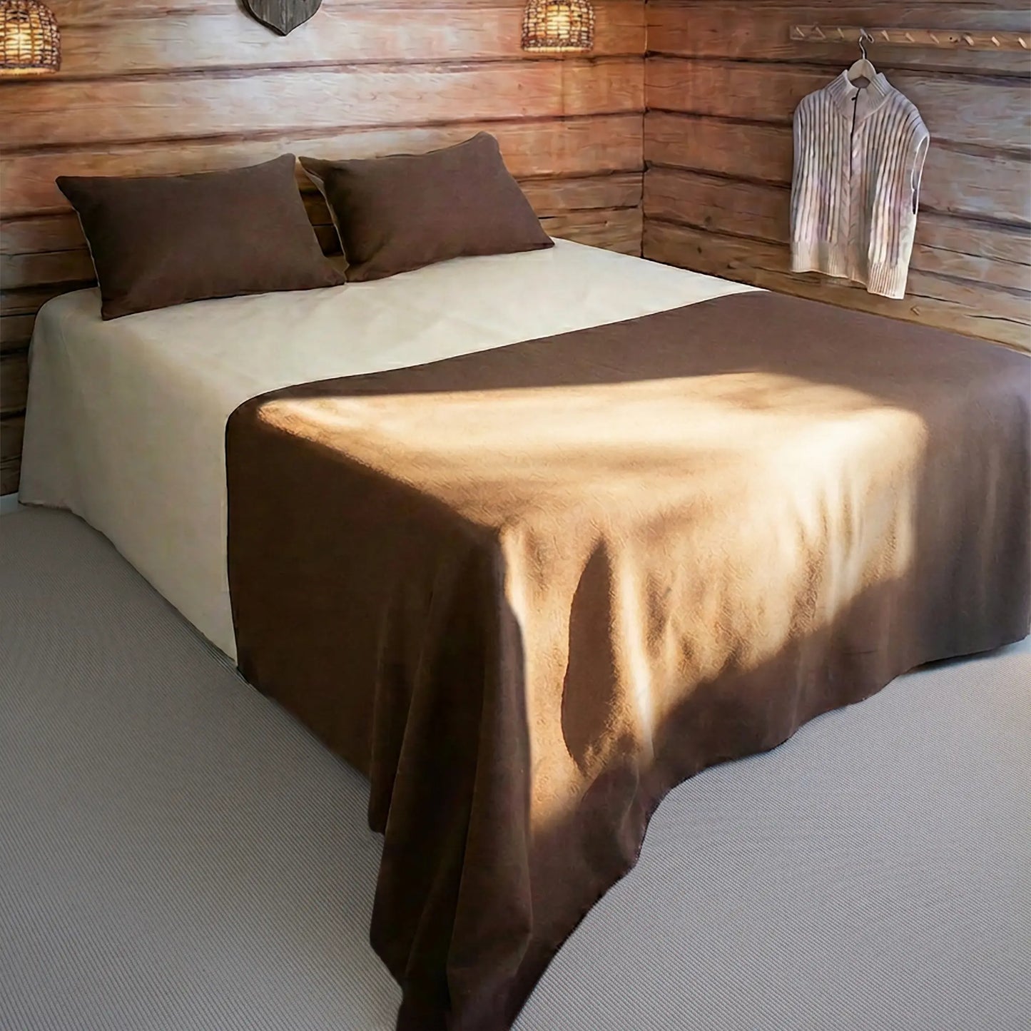 Svanefors Rina Kuddfodral 50x72 cm, Brun