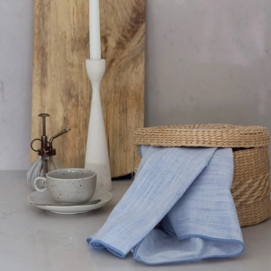 Svanefors, Sabina Kökshandduk 50x70cm, Denim-Silvra Home