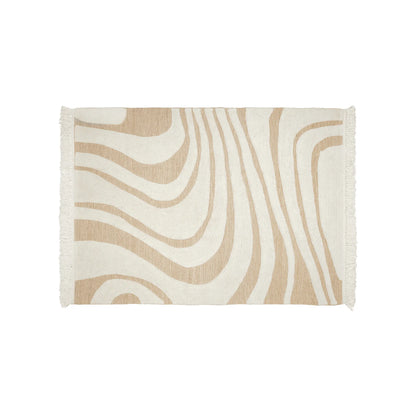 Svanefors Sita Ullmatta 170x240cm, Offwhite