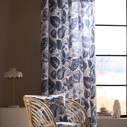 Svanefors A&E Gardin 2P 2x145x250cm, Denim
