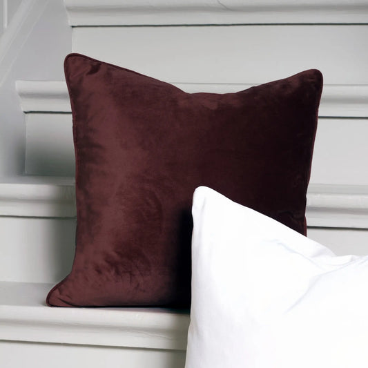 Svanefors, Estelle Kuddfodral 45x45cm, Aubergine-Silvra Home