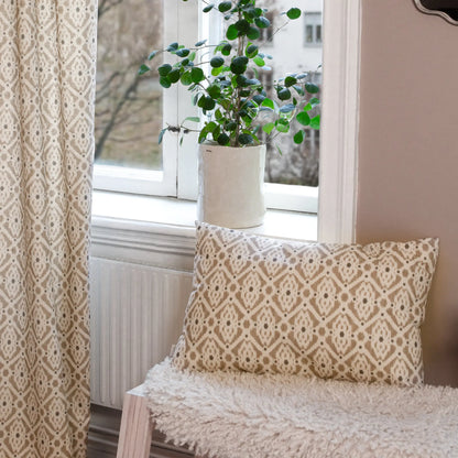 Svanefors Ikat Kuddfodral 40x60 cm, Beige
