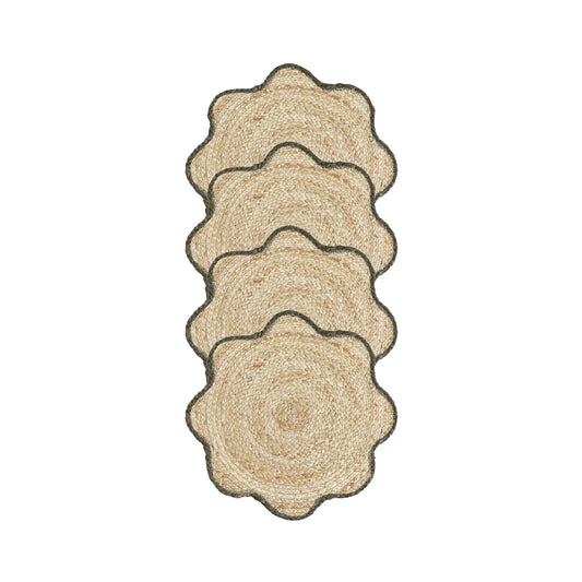 Svanefors Hovdal Tablett 4P Ø38cm, Grön