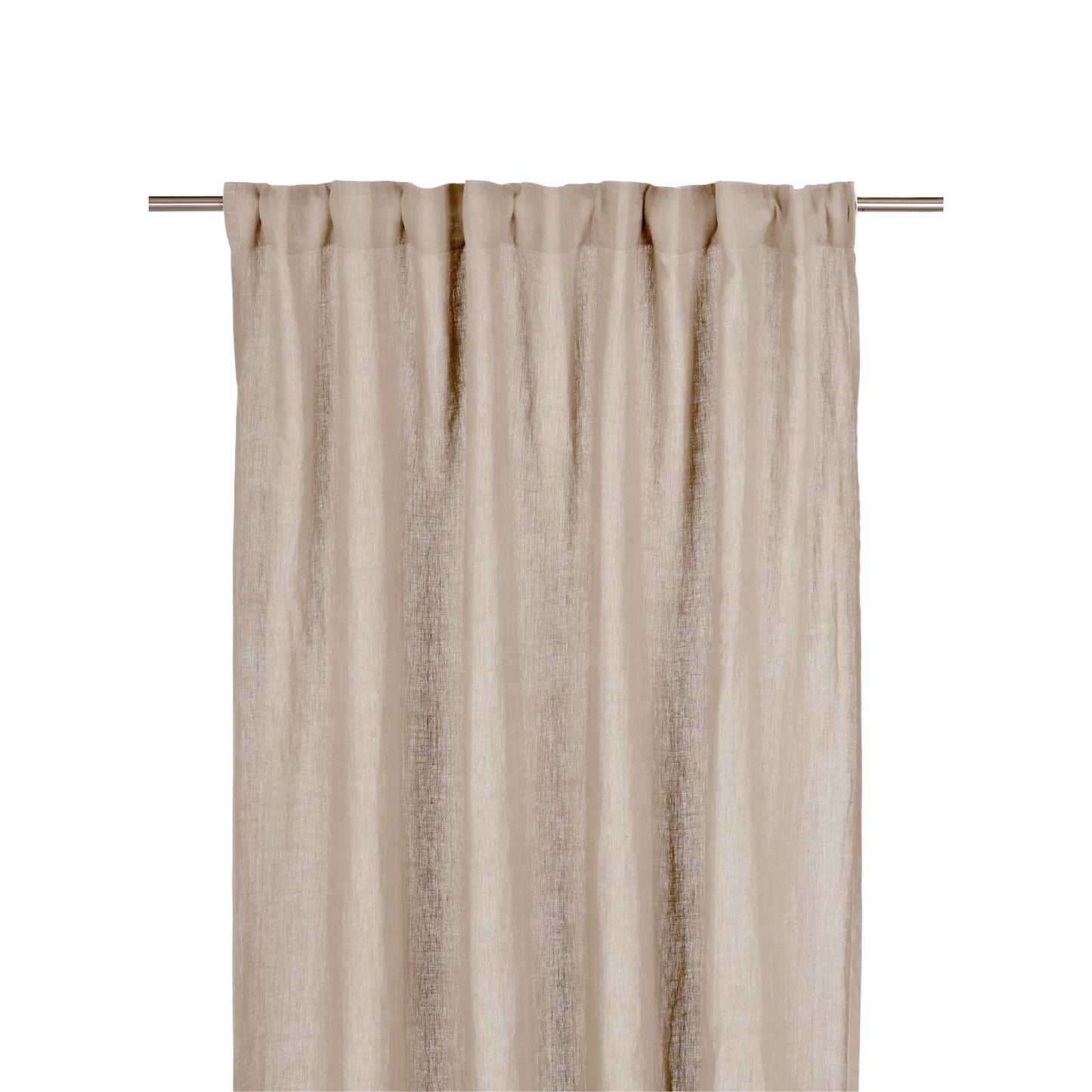 Svanefors Julie Gardin 2P 2x145x280cm, Lin/Vit
