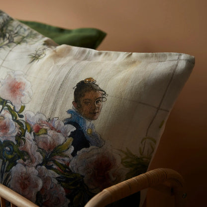 Svanefors Azalea Kuddfodral 45x45cm, Lin