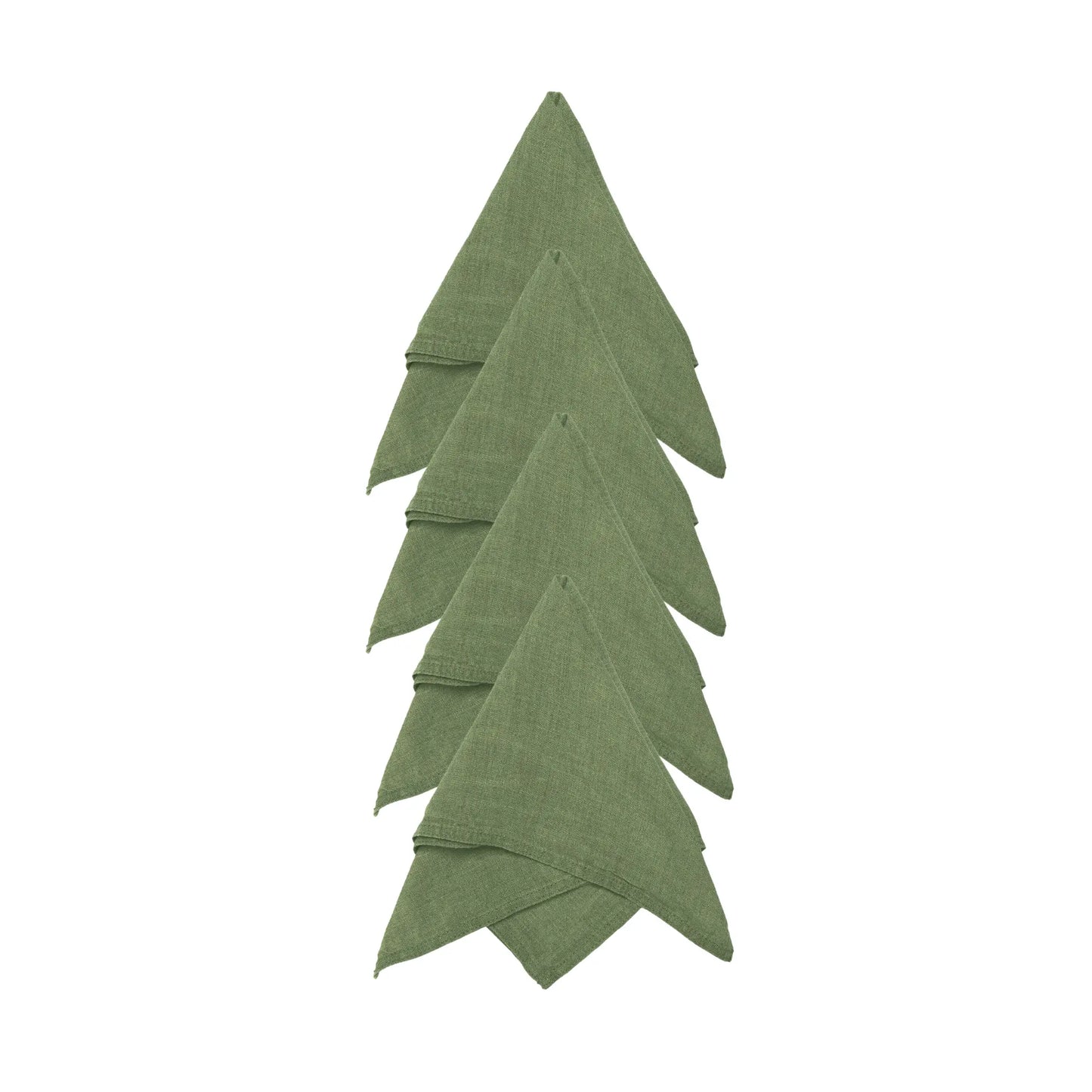 Svanefors Julie Servett 4P 45x45cm, Grön