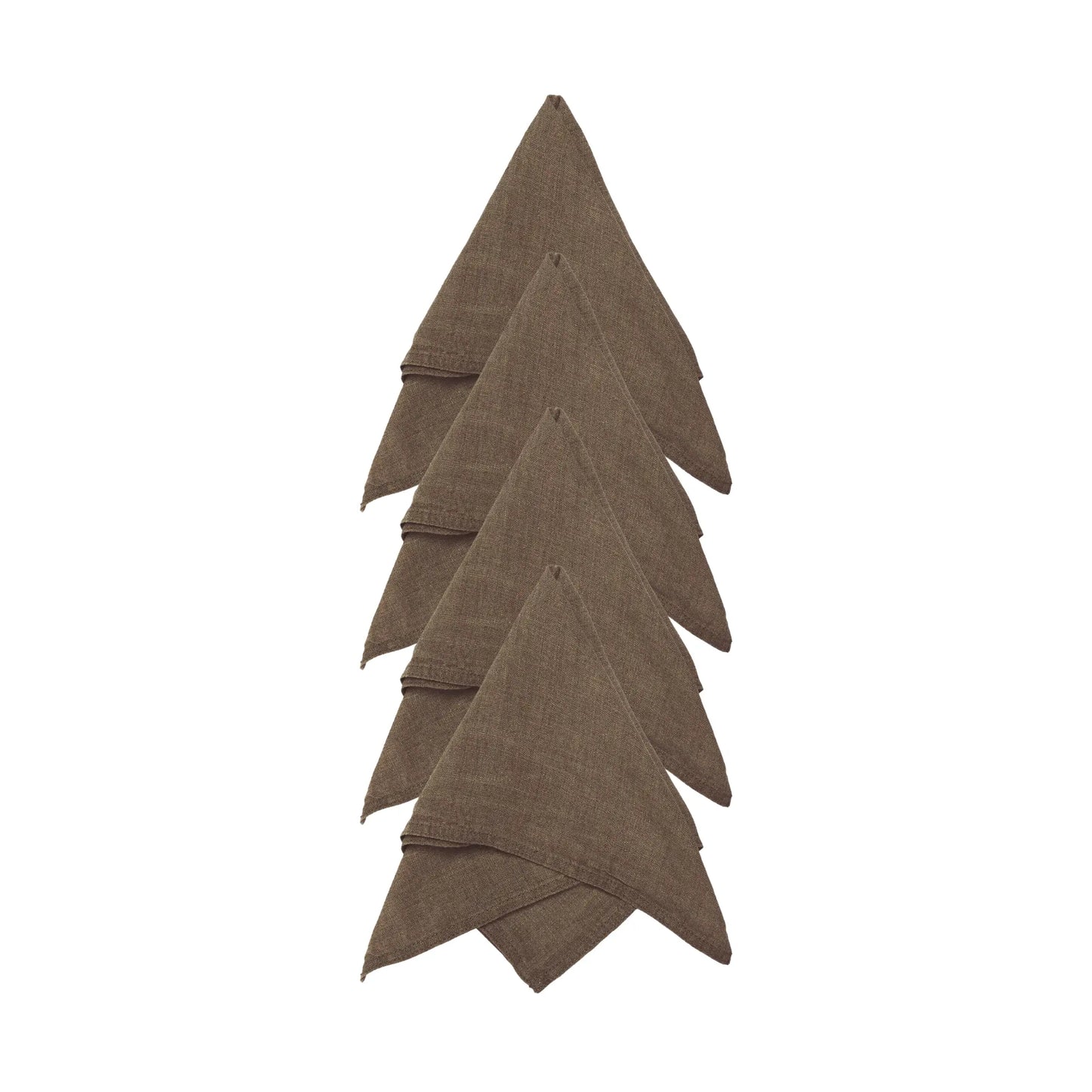Svanefors Julie Servett 4P 45x45cm, Brun