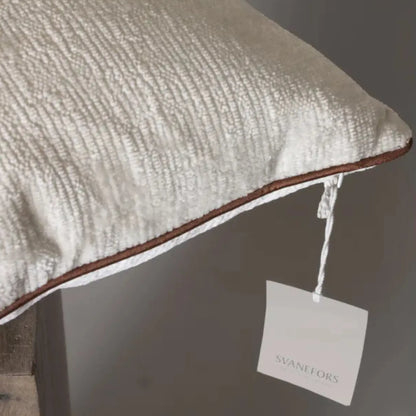 Svanefors Duni Kudde 45x45 cm, Offwhite