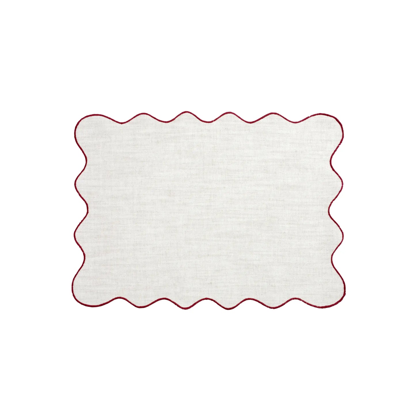 Svanefors Sabina Tablett 4P 35x45cm, Vinröd