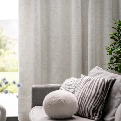 Svanefors Sten Gardin 2P 2x130x280cm, Offwhite