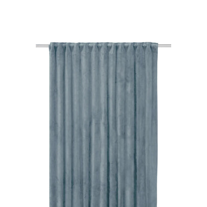 Svanefors Estelle Sammetsgardin 2P 135x280cm, Denim
