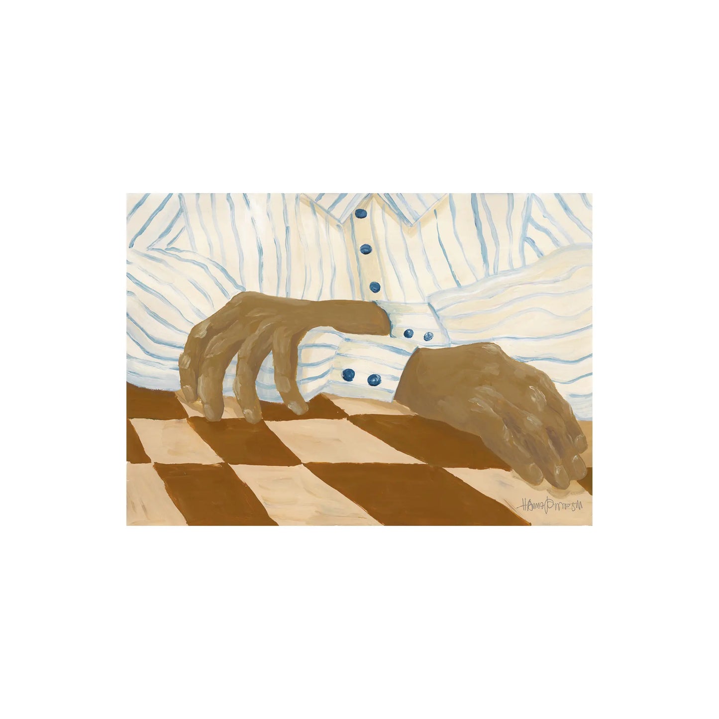 The Poster Club Light Stripes Poster 50x70
