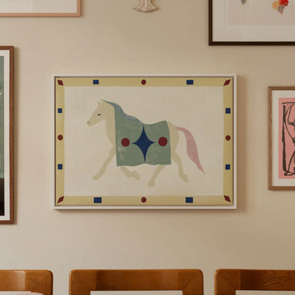 The Poster Club Horse Geometri Poster 100x140